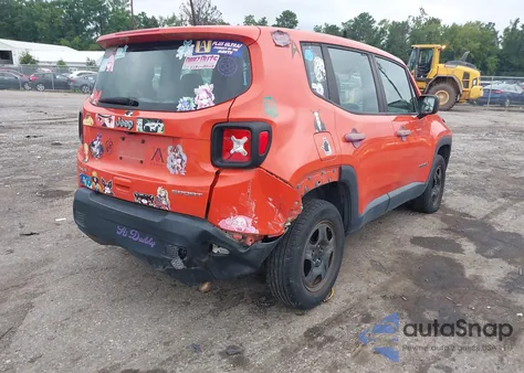 2018 Jeep Renegade Sport 4X4 from USA, damaged, VIN ZACCJBAB5JPH51726
